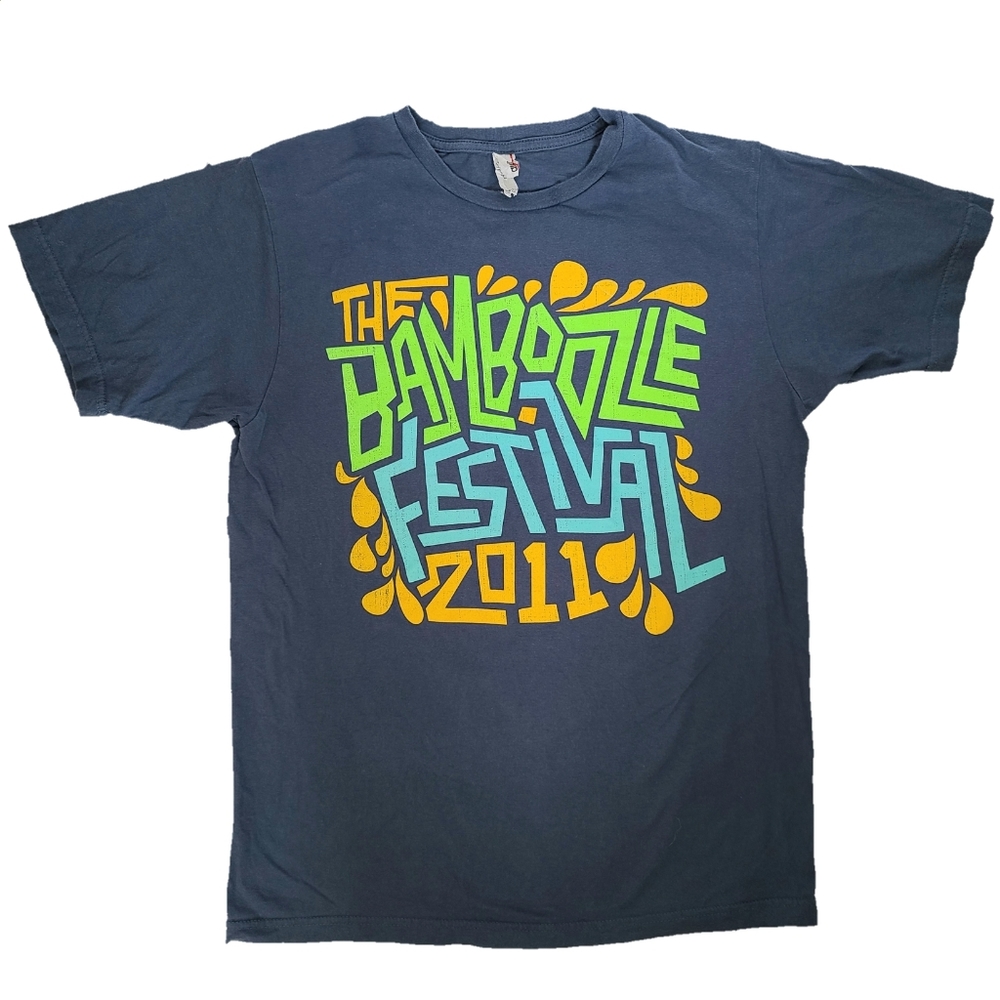 The Bamboozle Festival 2011 Blue Official T-Shirt